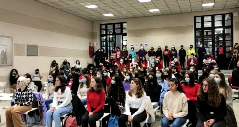 Gli auguri di Natale canori dell'Istituto Balbo